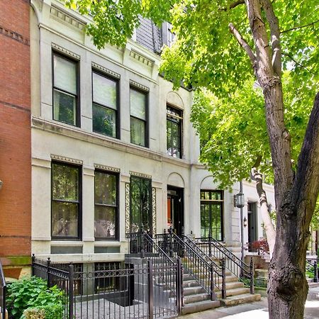 Historic Luxury Townhouse In Downtown Chicago Villa Bagian luar foto