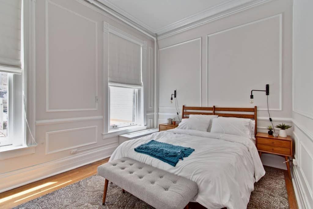 Historic Luxury Townhouse In Downtown Chicago Villa Bagian luar foto
