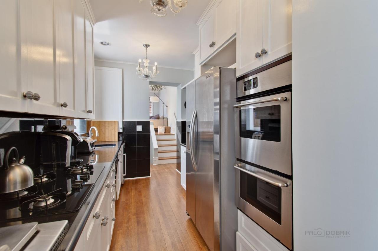 Historic Luxury Townhouse In Downtown Chicago Villa Bagian luar foto