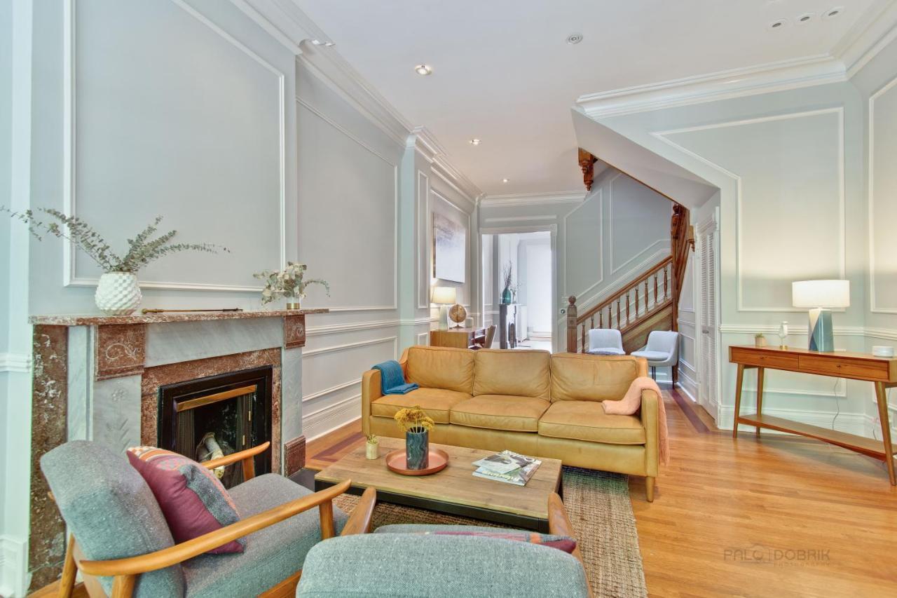 Historic Luxury Townhouse In Downtown Chicago Villa Bagian luar foto